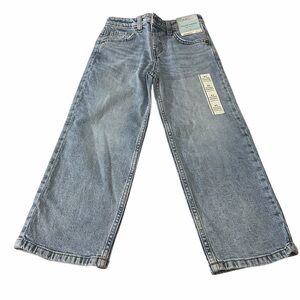 Cat & Jack Light Wash Relaxed Straight Leg Jeans 5T